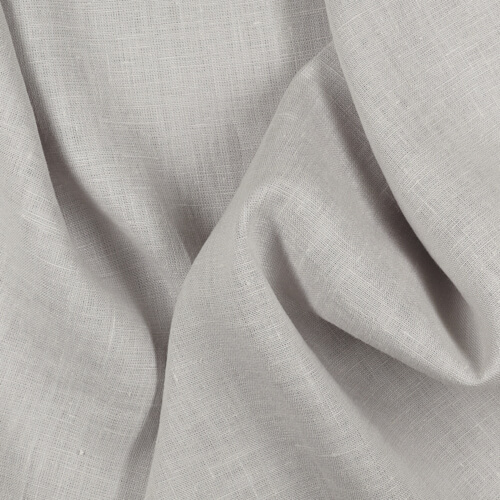 Farrow Silver Fabric Swatch, 100% Linen