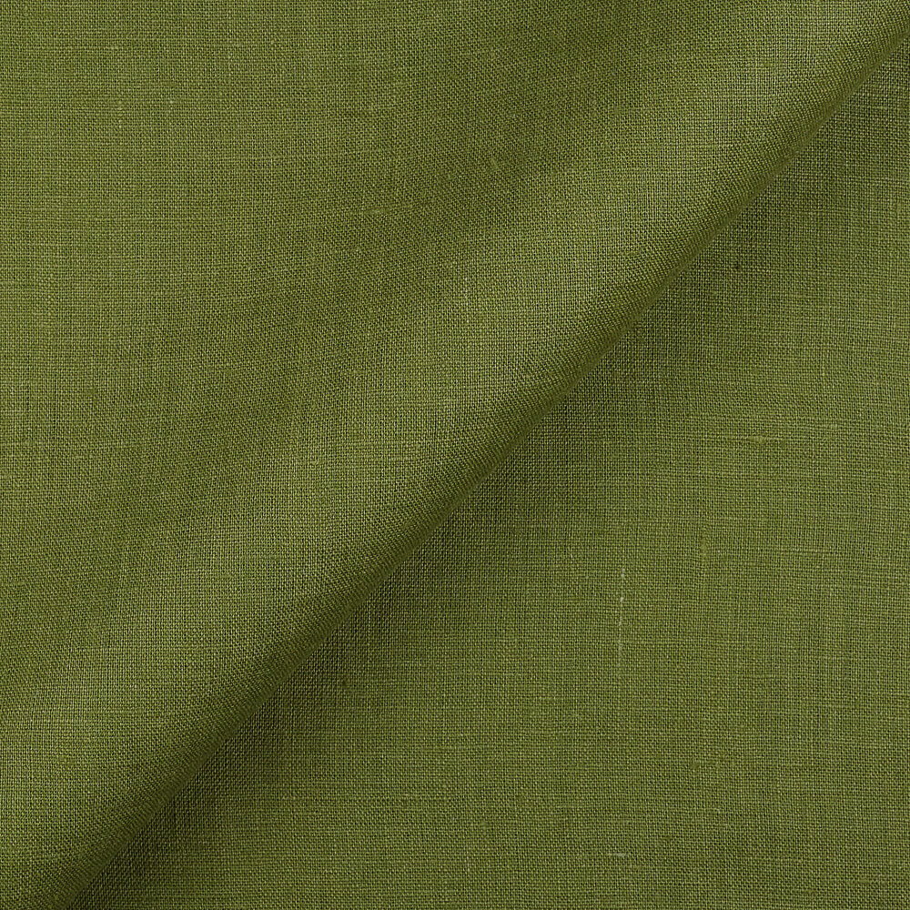IL019 All-purpose 100% Linen Fabric Cedar Green Fs Signature Finish