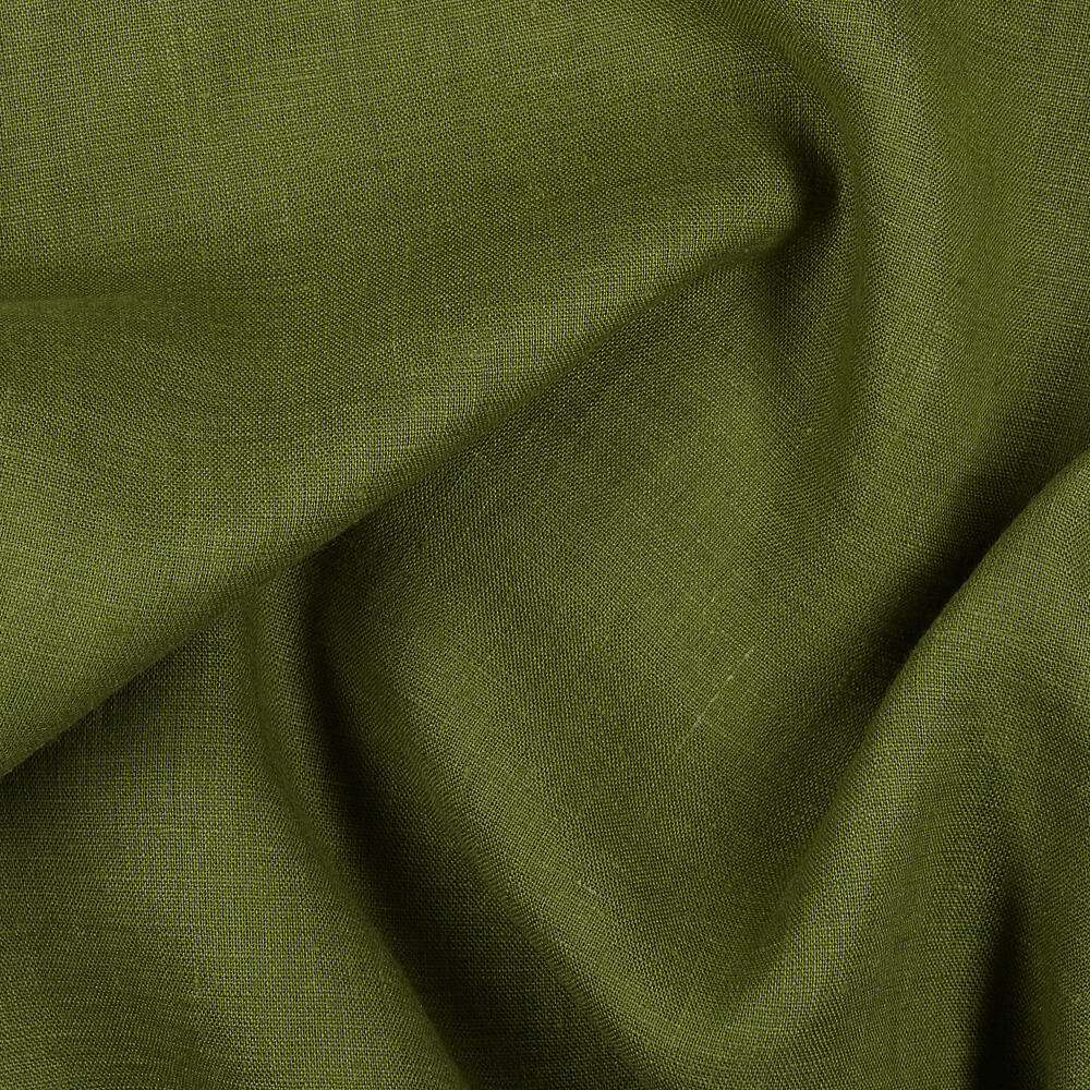 IL019 All-purpose 100% Linen Fabric Cedar Green Fs Signature Finish