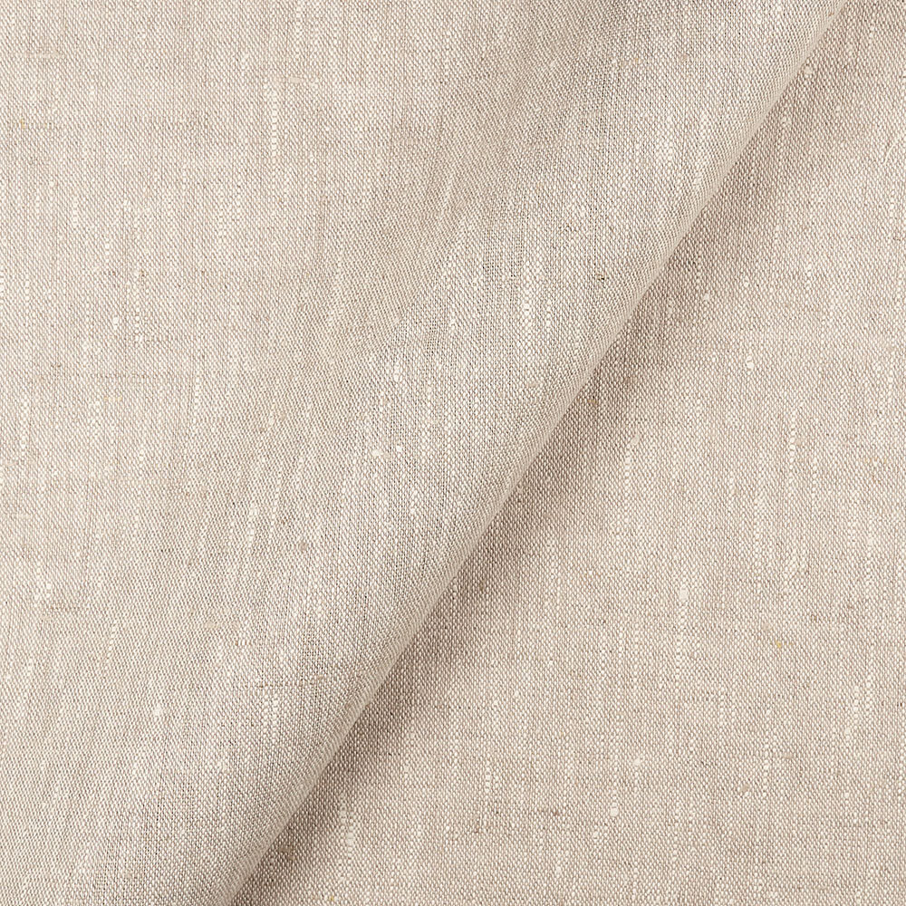 Fabric IL090 Rough 100% Linen Fabric Mix Natural Fs Premier Finish