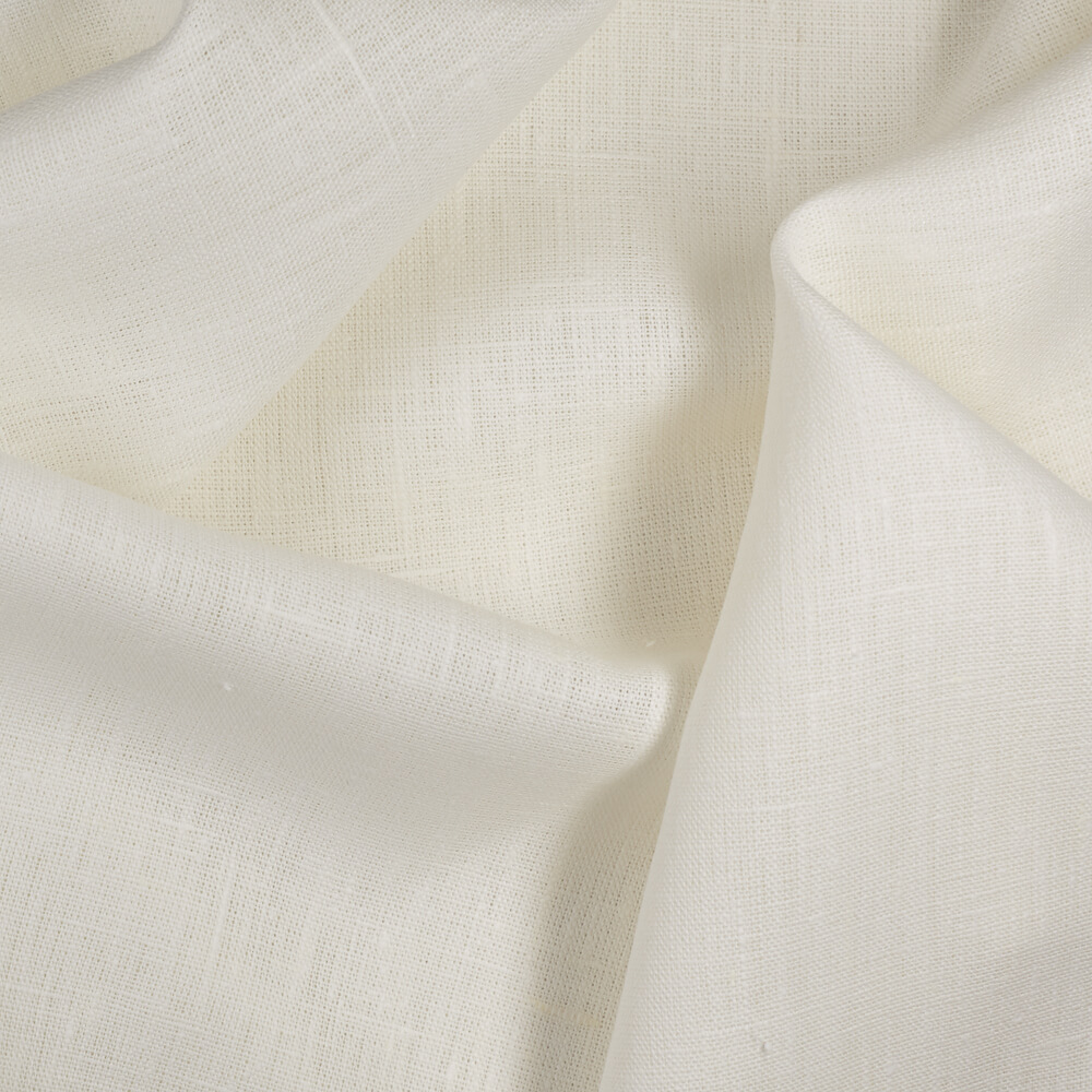 IL090 Canvas Bleached 100% Linen Fabric
