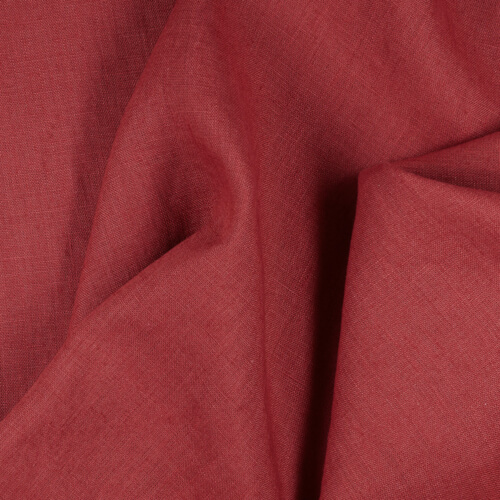IL019 All-purpose English Rose 100% Linen Wholesale Fabric by the Bolt