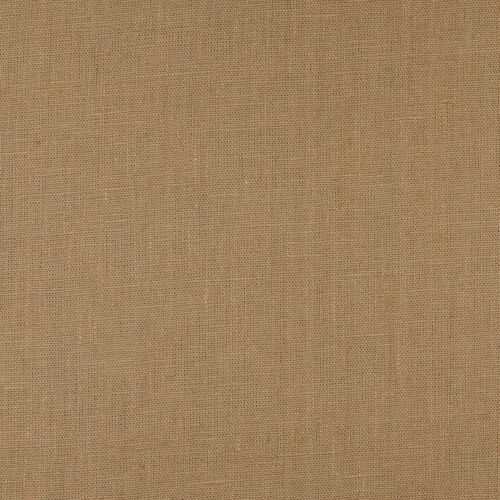 IL090 Canvas 100% Linen Fabric Camel Fs Premier Finish