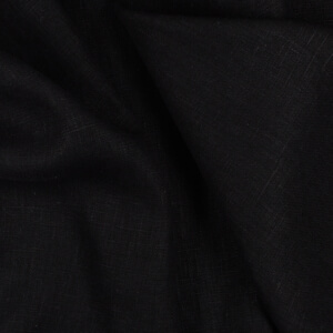 IL090    BLACK  FS Premier Finish - 100% Linen - Very Heavy (8 oz/yd<sup>2</sup>)