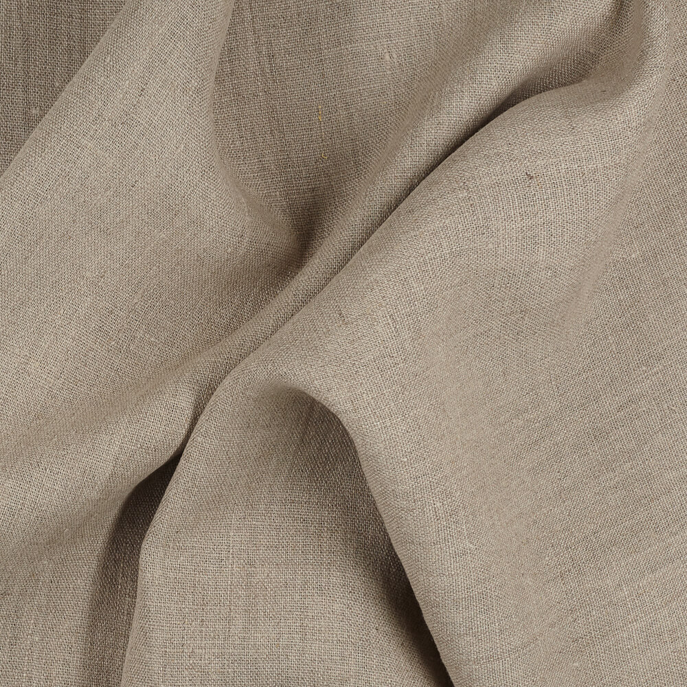 Fabric 4C22 Rustic 100% Linen Fabric Natural Fs Premier Finish