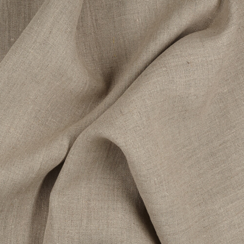 4C22 Rustic  Natural 100% Linen Wholesale Fabric by the Bolt