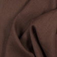 IL019    CHOCOLATE  FS Signature Finish 100% Linen Medium (5.3 oz/yd<sup>2</sup>)