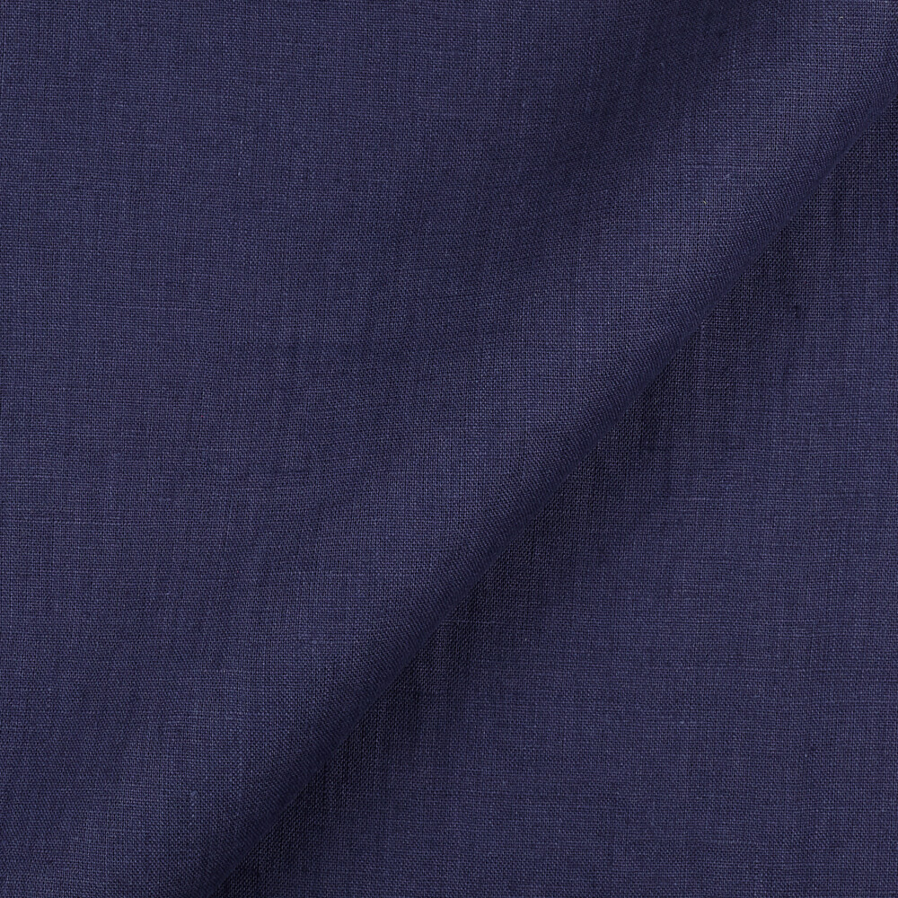 IL019 All-purpose 100% Linen Fabric Medieval Blue Fs Signature Finish