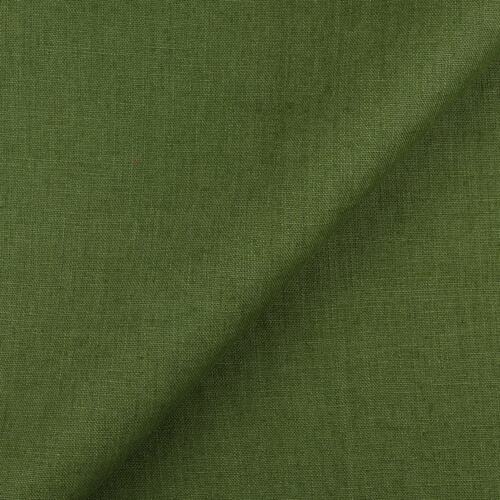 4C22 Rustic  100% Linen Fabric Vineyard Green Fs Premier Finish