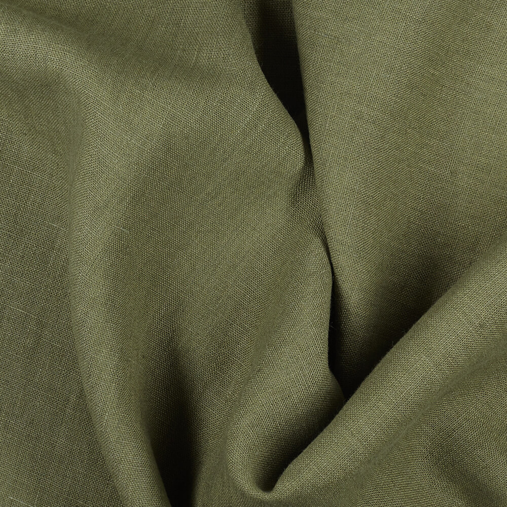 4C22 Rustic  Dried Herb 100% Linen Fabric