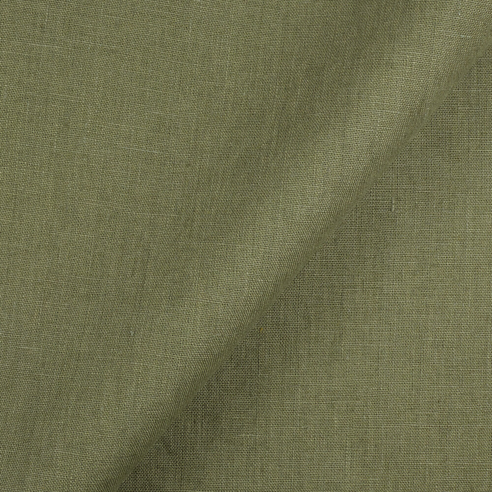 4C22 Rustic  100% Linen Fabric Dried Herb Fs Premier Finish