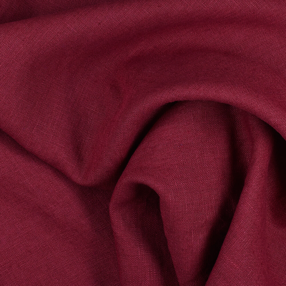 4C22 Rustic  Dulse 100% Linen Fabric