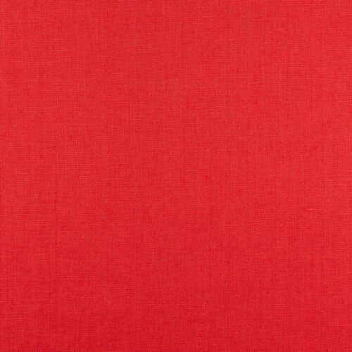 IL019 All-purpose 100% Linen Fabric Firecracker Red Fs Signature Finish