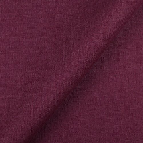 IL019 All-purpose 100% Linen Fabric Grape Wine Fs Signature Finish