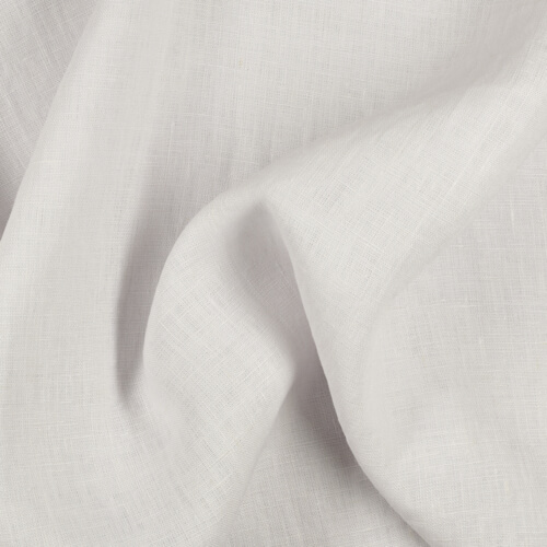 IL019 All-purpose Nimbus Cloud 100% Linen Wholesale Fabric by the Bolt