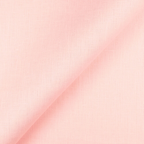 IL019 All-purpose 100% Linen Fabric Soft Pink Softened