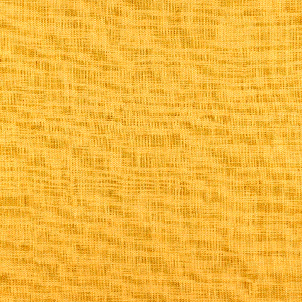IL019 All-purpose Egyptian Yellow 100% Linen Fabric