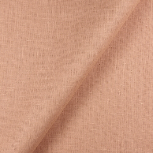 IL019 All-purpose 100% Linen Fabric Mahogany Rose Fs Signature Finish