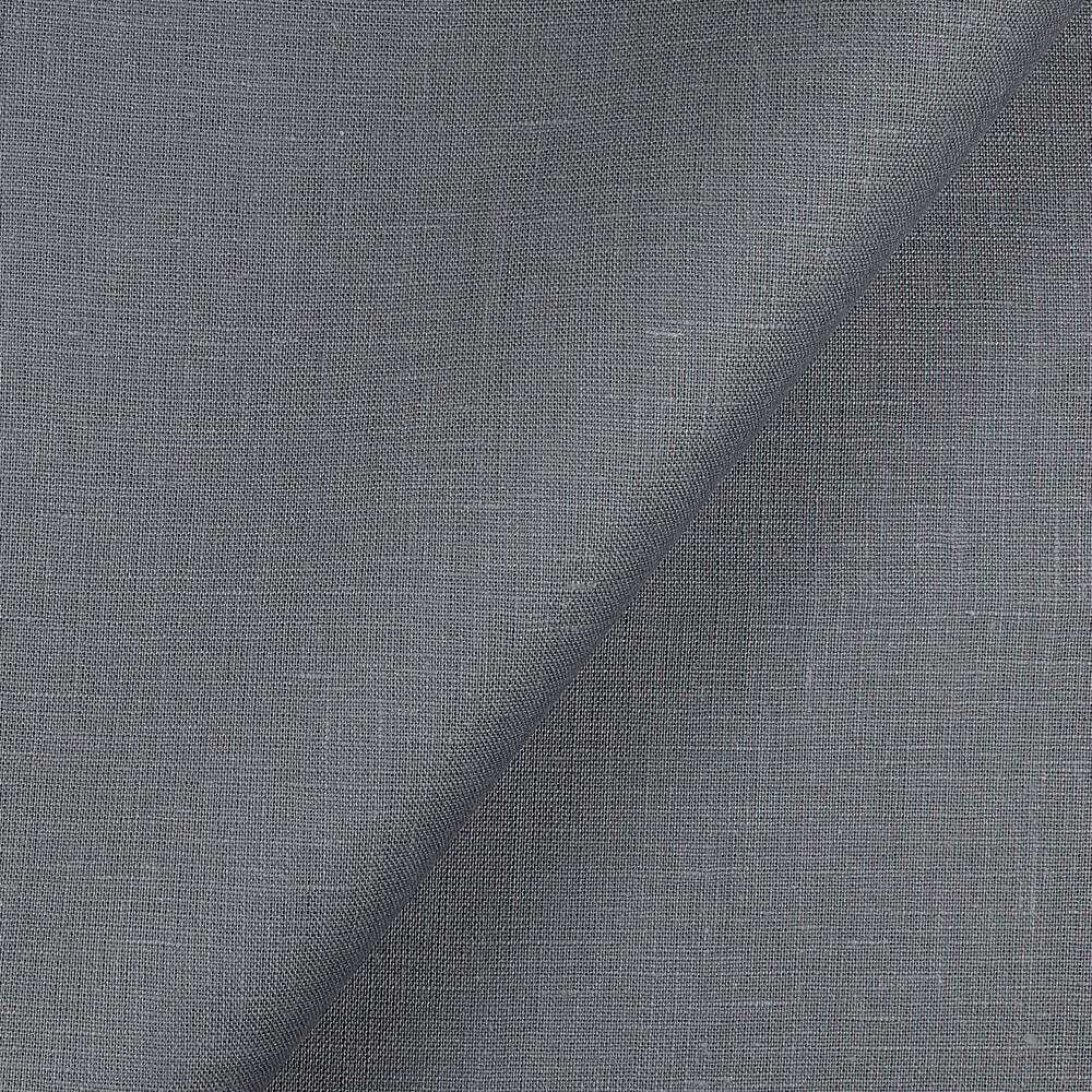 IL019 All-purpose 100% Linen Fabric Dolphin Gray Fs Signature Finish