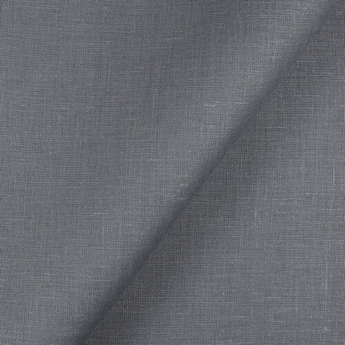 IL019 All-purpose 100% Linen Fabric Dolphin Gray Fs Signature Finish