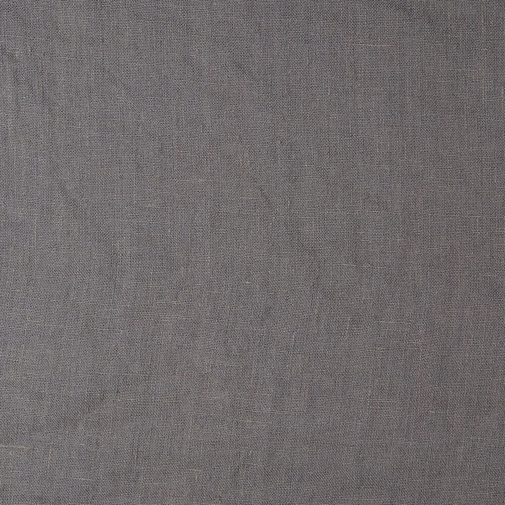 IL019 All-purpose 100% Linen Fabric Asphalt Fs Signature Finish