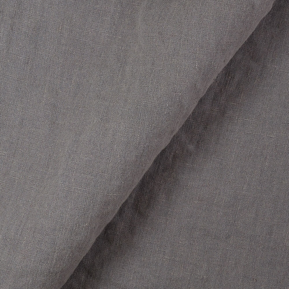 IL019 All-purpose Asphalt 100% Linen Fabric