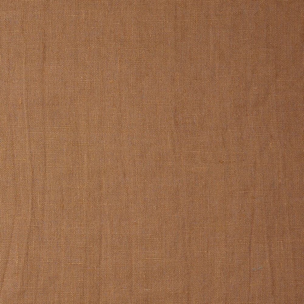 IL019 All-purpose 100% Linen Fabric Ginger Fs Signature Finish