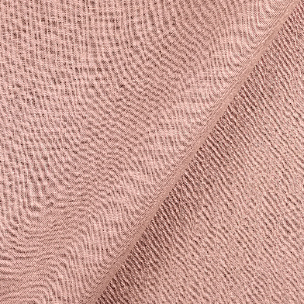 4C22 Rustic  100% Linen Fabric Shadow Grey Fs Premier Finish