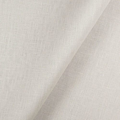 IL020 Handkerchief 100% Linen Fabric Grey Whisper Softened