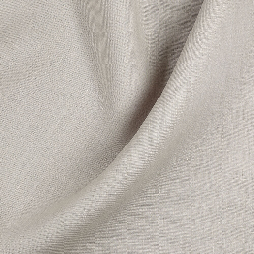 IL020 Handkerchief 100% Linen Fabric Grey Whisper Softened