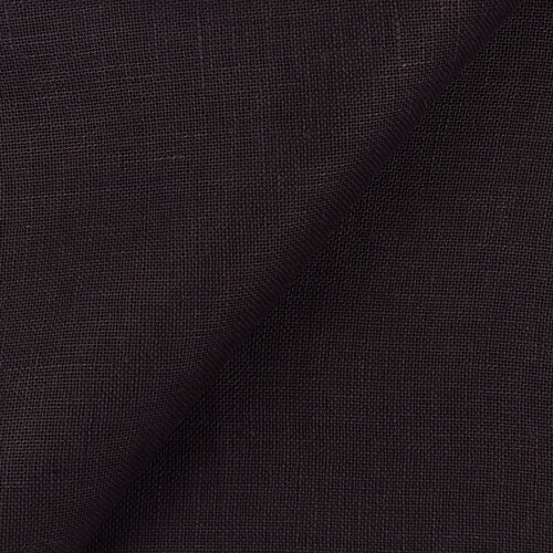 IL041 Open Weave 100% Linen Fabric Root Beer Softened