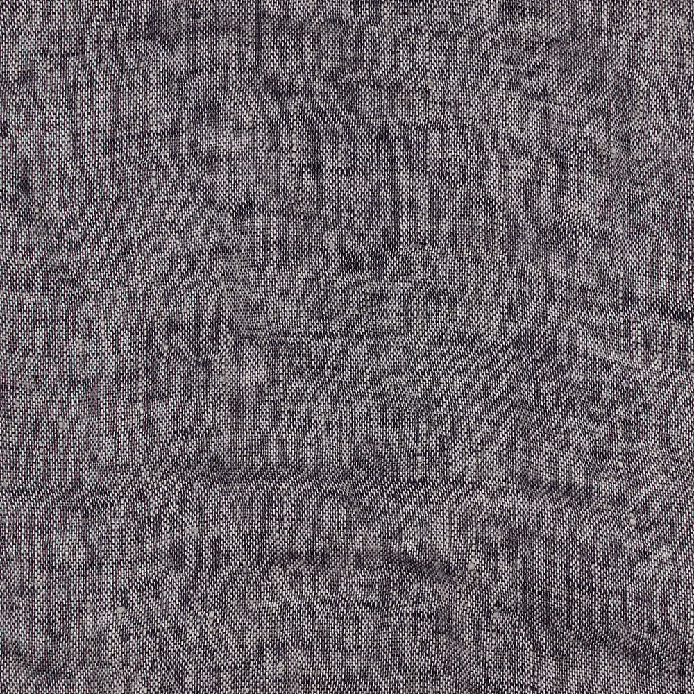 IL028 Double Sided 100% Linen Fabric  - 958 Indigo-natural Softened
