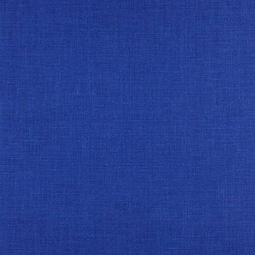 IL019 All-purpose 100% Linen Fabric Deep Ultramarine Softened