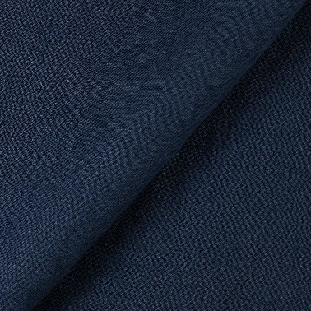 IL019 All-purpose Cobalt 100% Linen Fabric