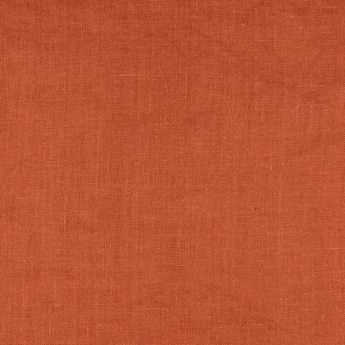 IL019 All-purpose 100% Linen Fabric Rust Fs Signature Finish