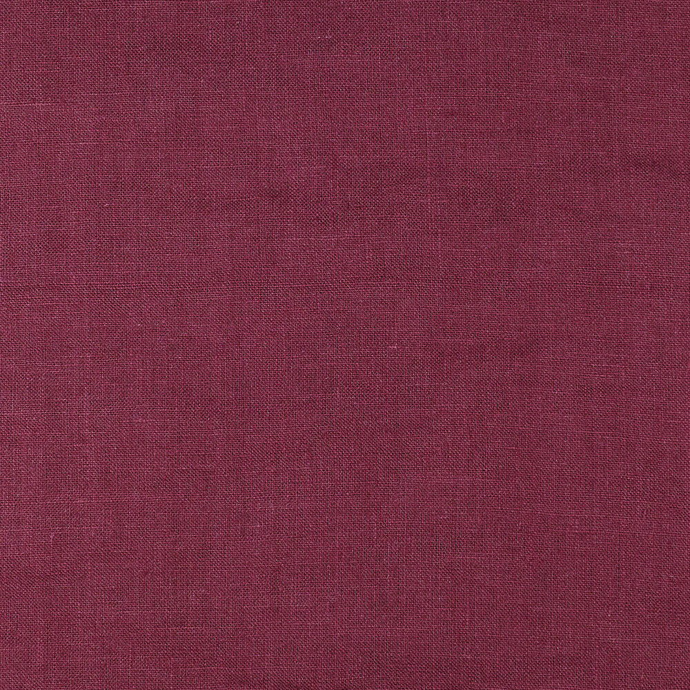 IL019 All-purpose 100% Linen Fabric Tawny Port Fs Signature Finish