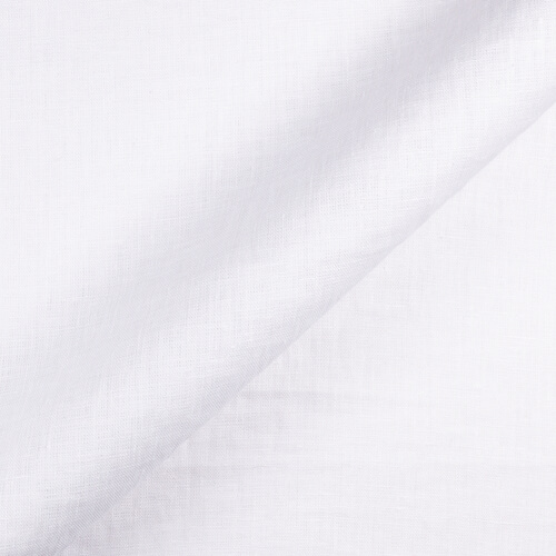 Fabric IL019 All-purpose 100% Linen Fabric Optic White Fs Signature Finish