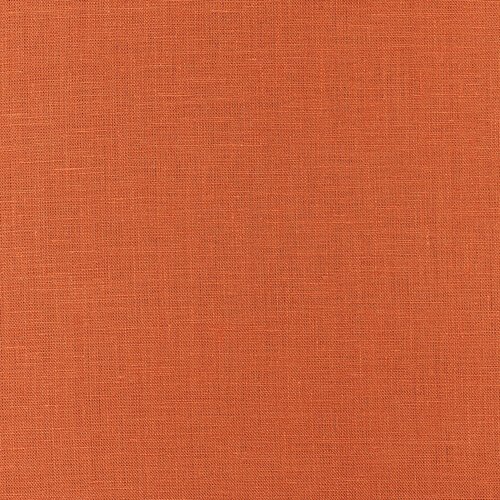 IL019 All-purpose Red Ochre 100% Linen Wholesale Fabric by the Bolt