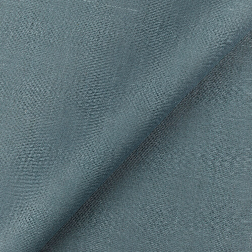 IL019 All-purpose 100% Linen Fabric Lagoon Softened
