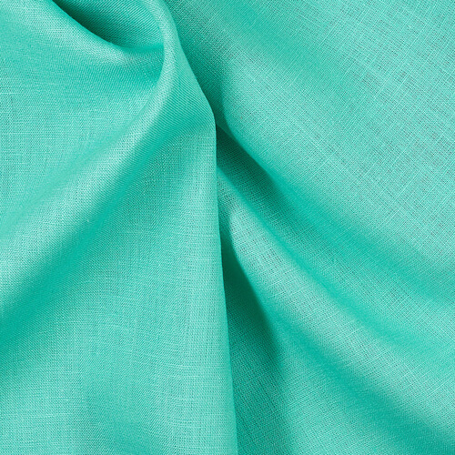 IL019 All-purpose 100% Linen Fabric Mosaic Softened