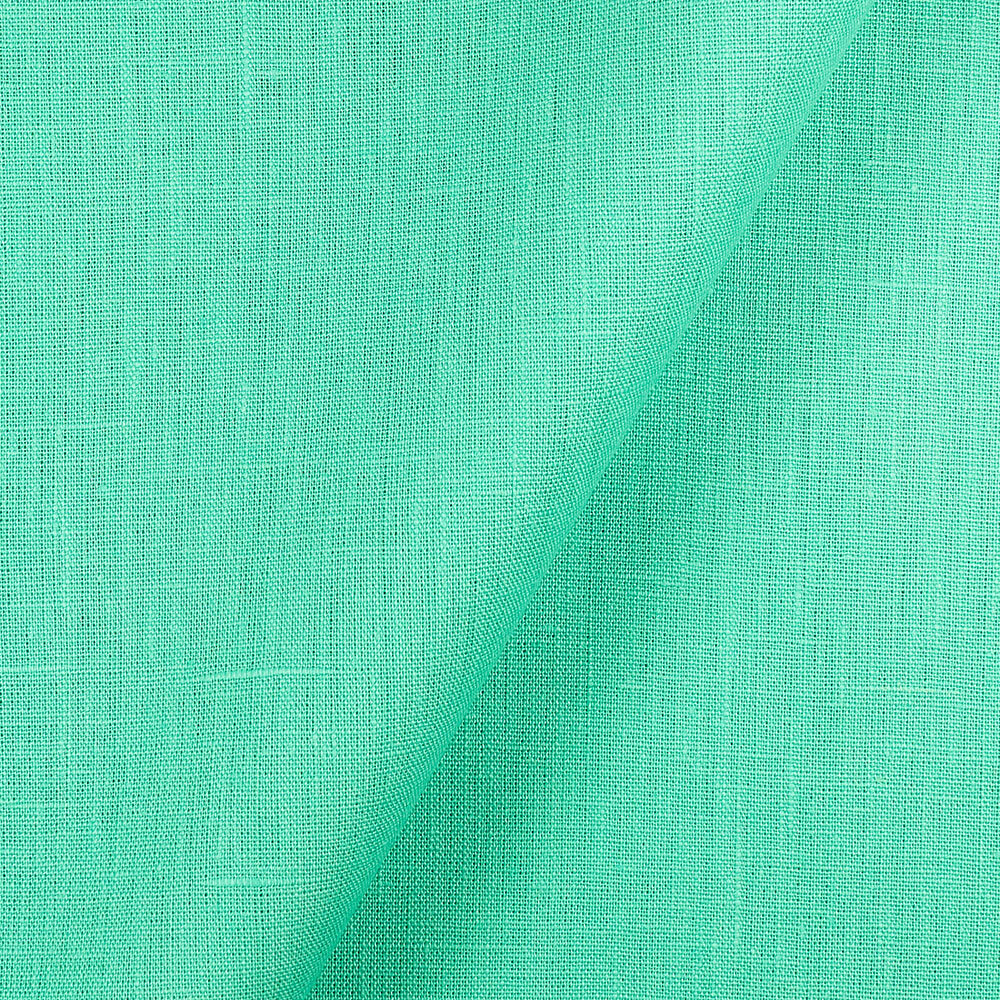 4C22 Rustic  100% Linen Fabric Mosaic Softened