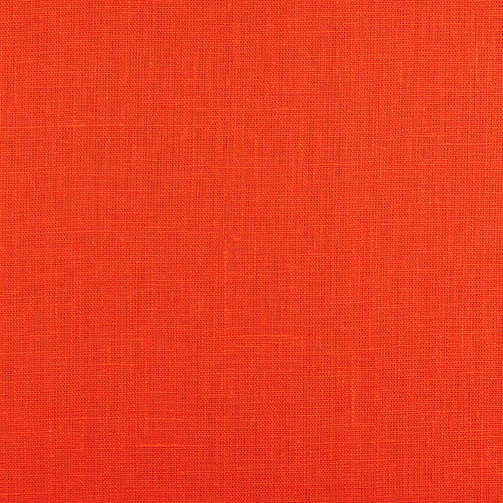 4C22 Rustic  Coral 100% Linen Fabric