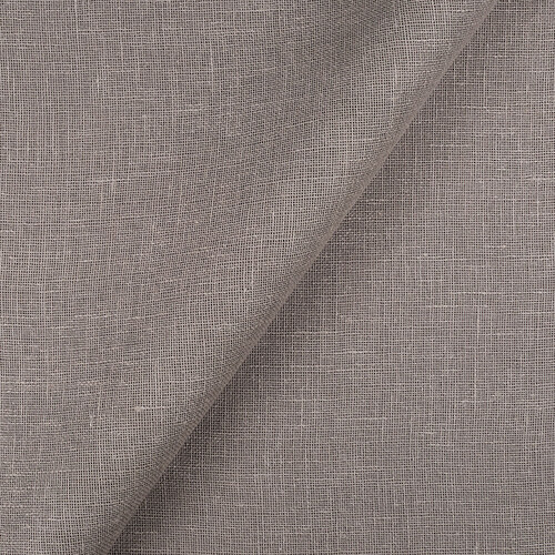 Fabric IL041 Open Weave 100% Linen Fabric Fog Fs Premier Finish