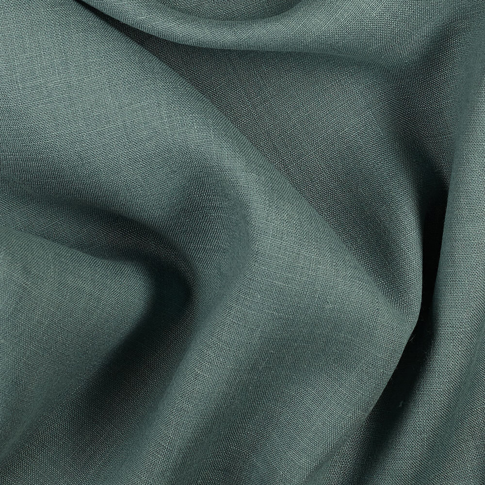 IL019 All-purpose 100% Linen Fabric Agave Softened