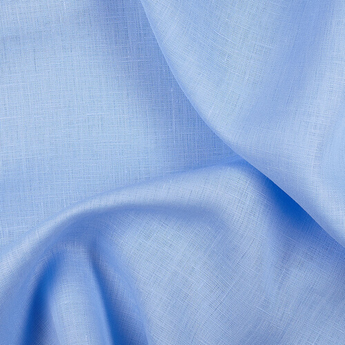 IL020 Handkerchief 100% Linen Fabric Gouache Softened