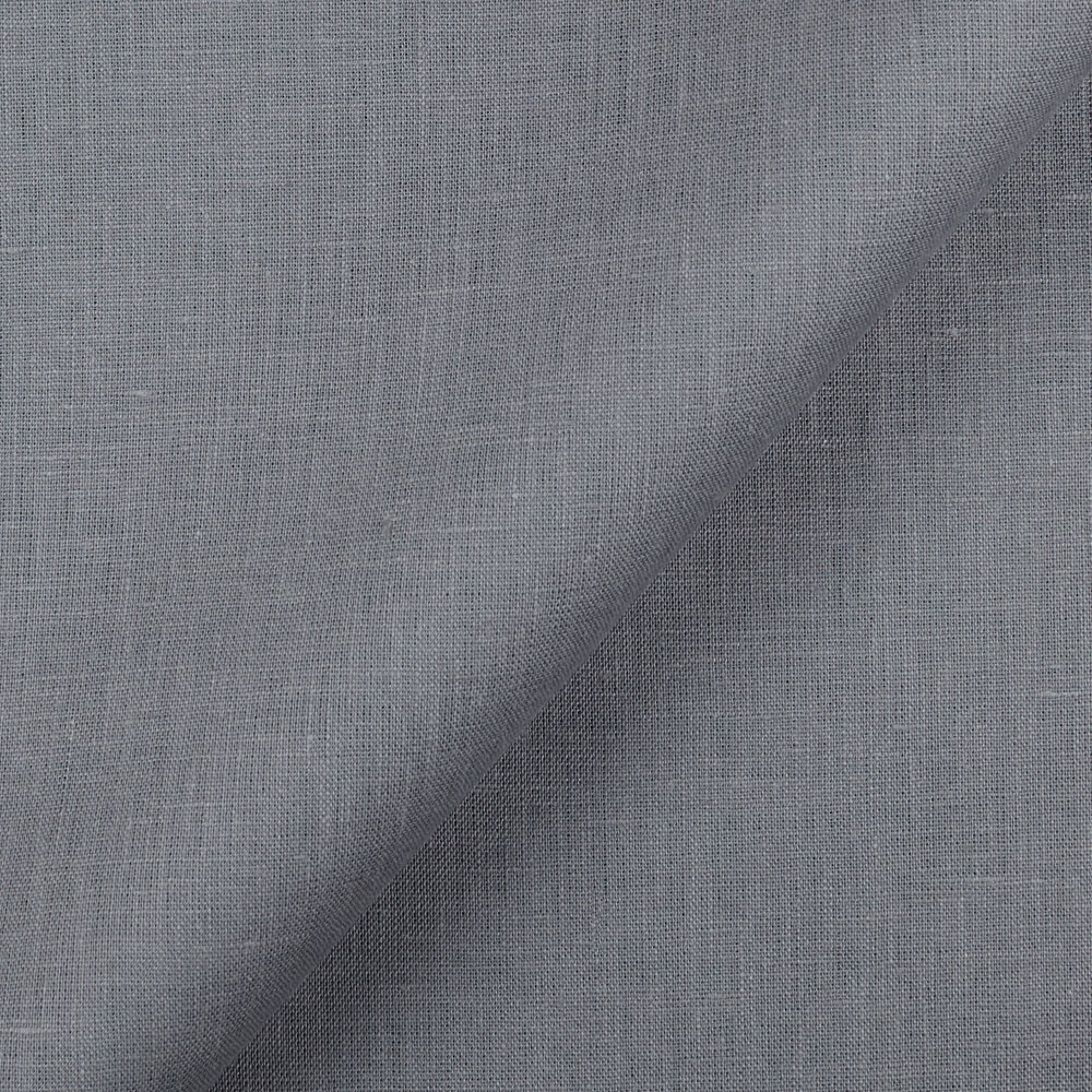 IL019 All-purpose 100% Linen Fabric Elephant Softened