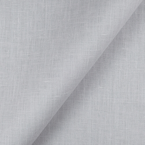 IL019 All-purpose 100% Linen Fabric Silver Softened
