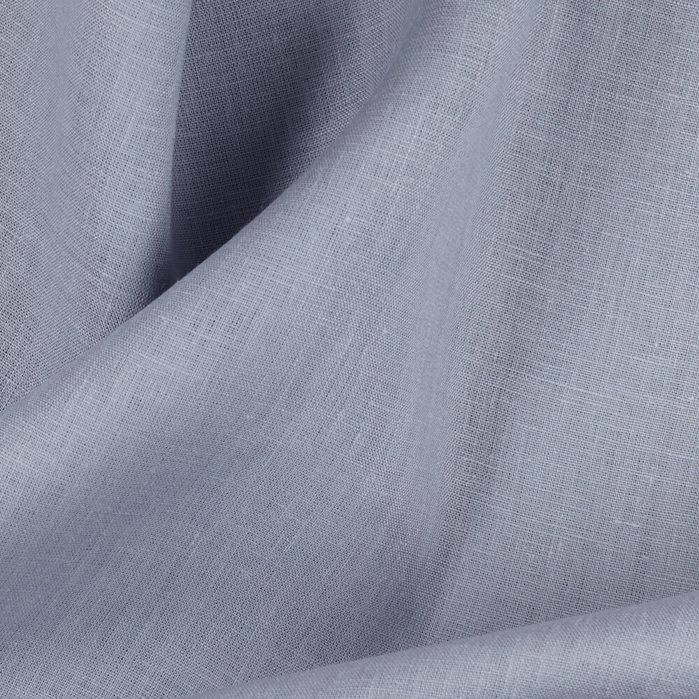 IL019 All-purpose 100% Linen Fabric Falcon Gray Softened
