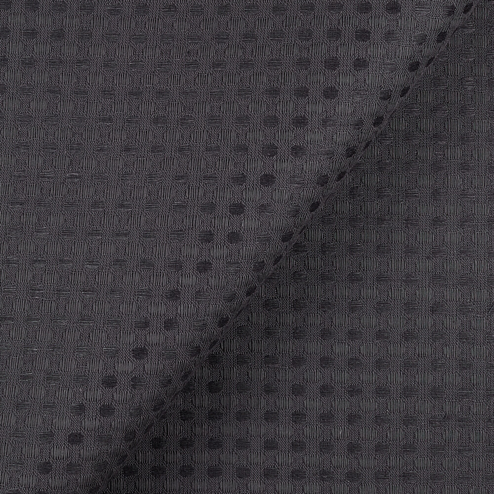 Fabric IS010 Waffle 54% Linen / 46% Cotton Fabric Nine Iron Softened