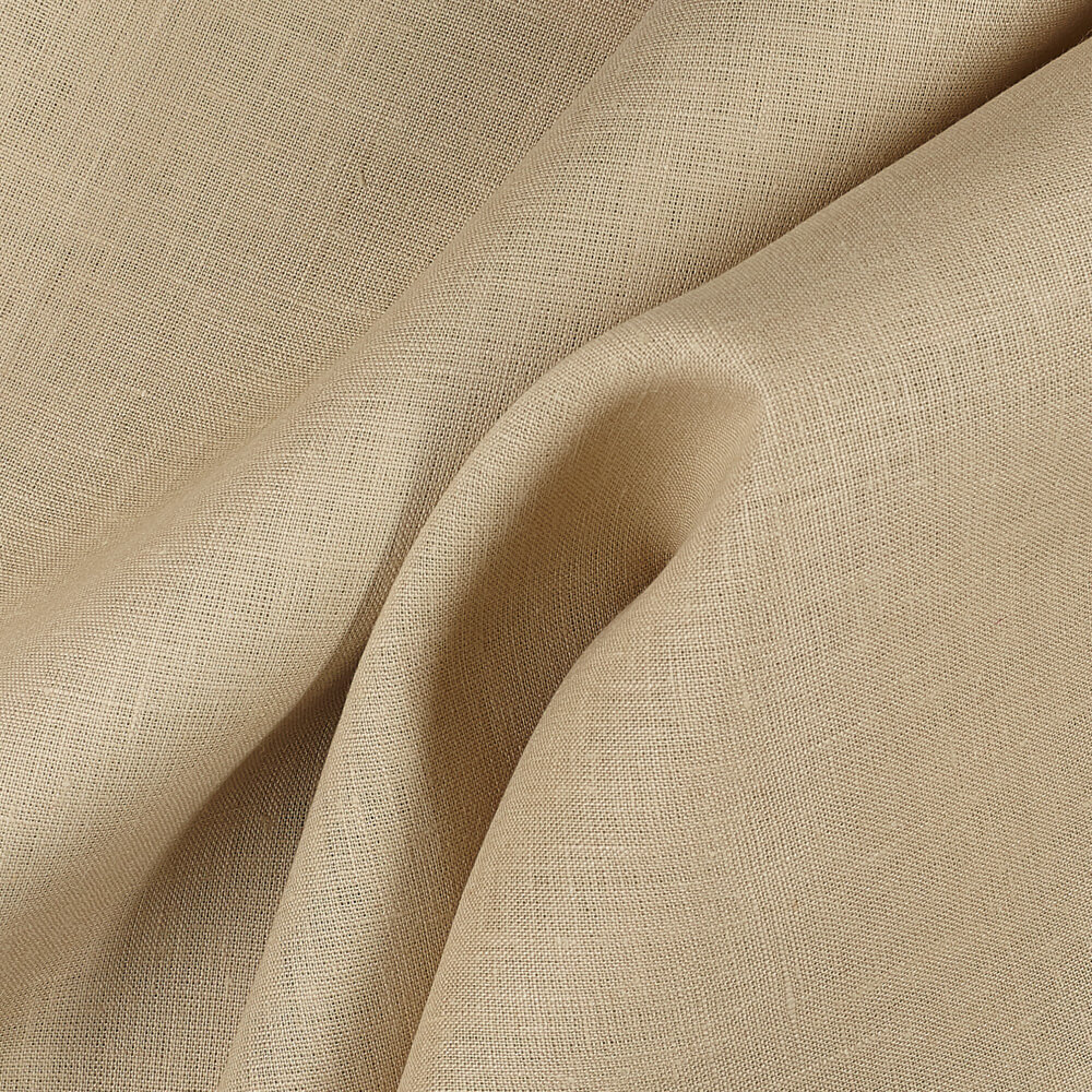 IL019 All-purpose 100% Linen Fabric New Safari Softened